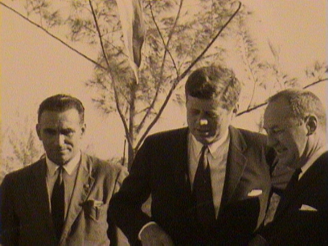 RICHARD RAE with President JOHN F. KENNEDY..